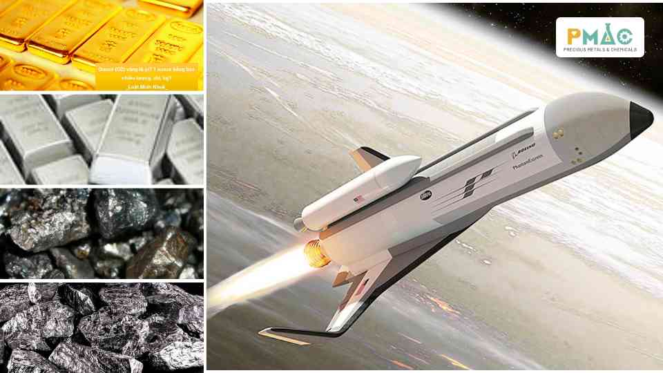 Precious metals in the aerospace industry