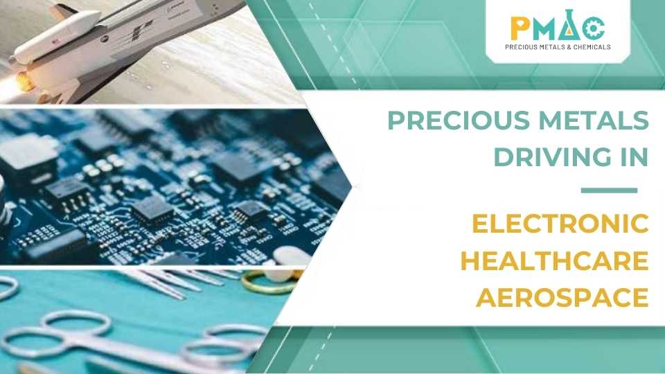 Precious Metals Driving Electronics, Healthcare, Aerospace