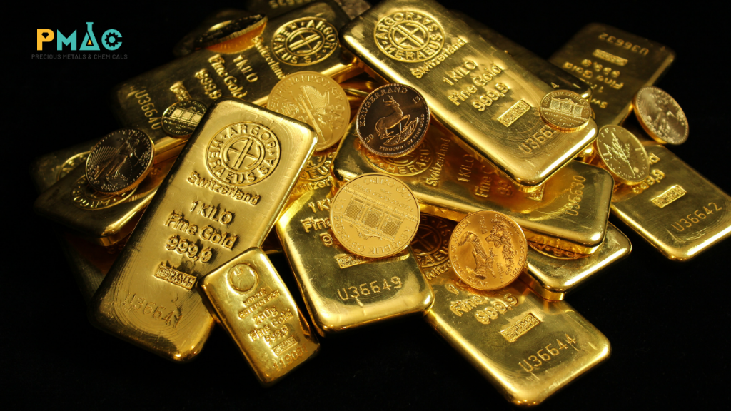 Gold is the standard precious metal