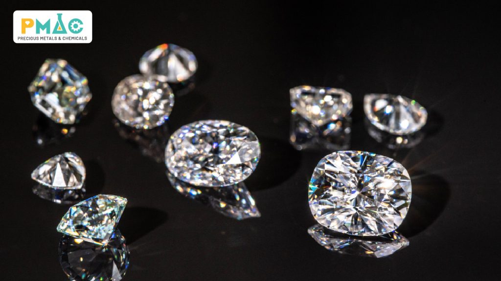 Distinguishing natural and lab-grown diamonds using the CS2