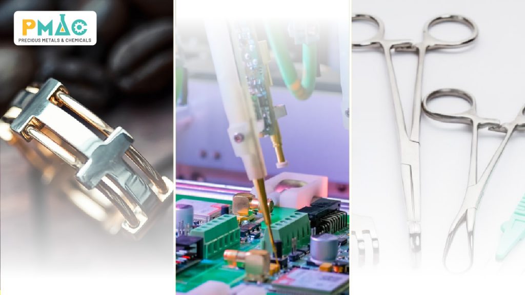 Applications of precious metals in real-world use