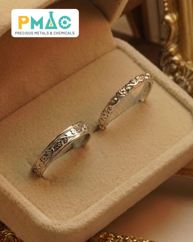 Hình 3: Ứng dụng của xi vẽ trong trang sức cao cấp