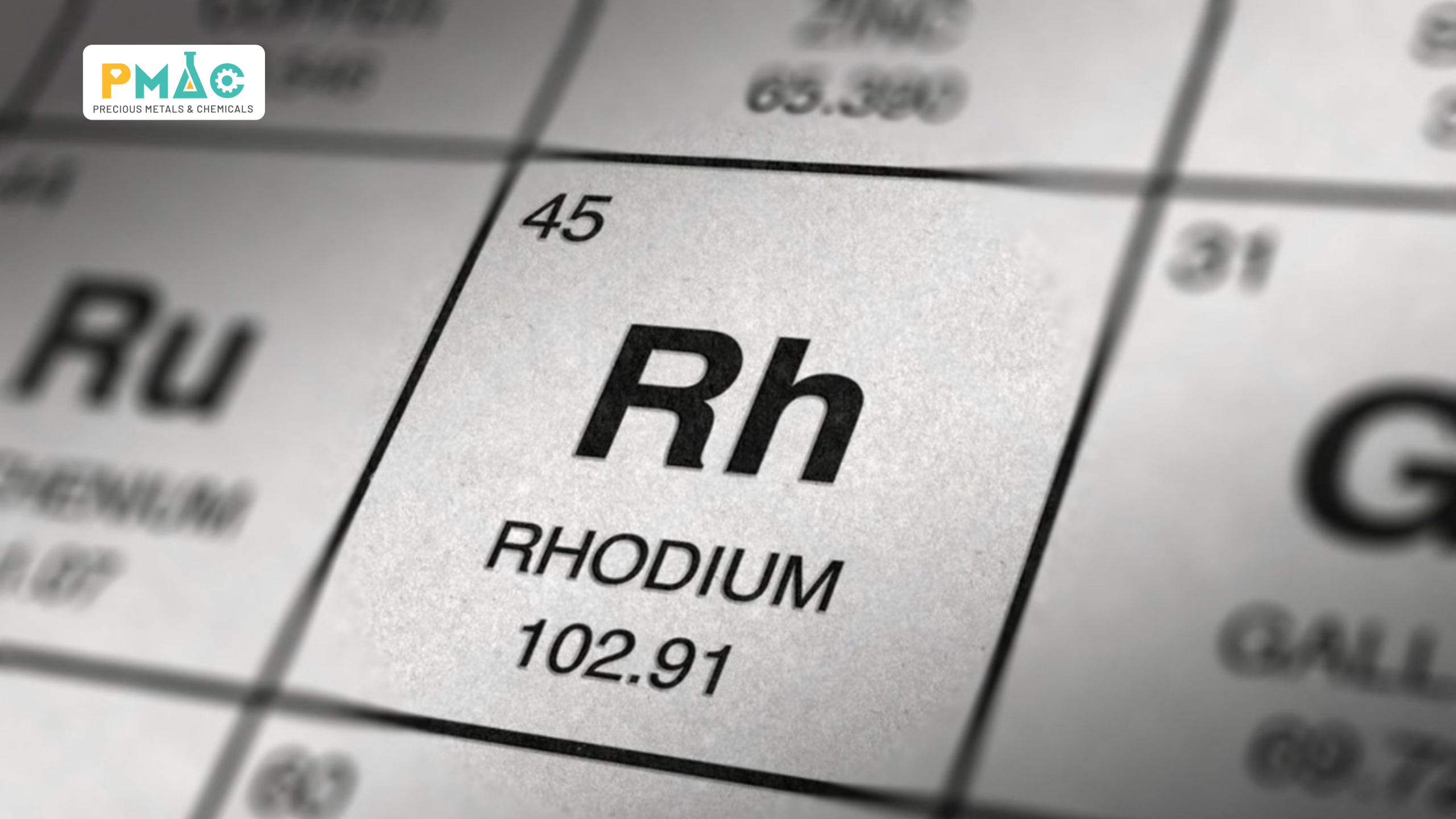 Hình 1: Kim loại Rhodium