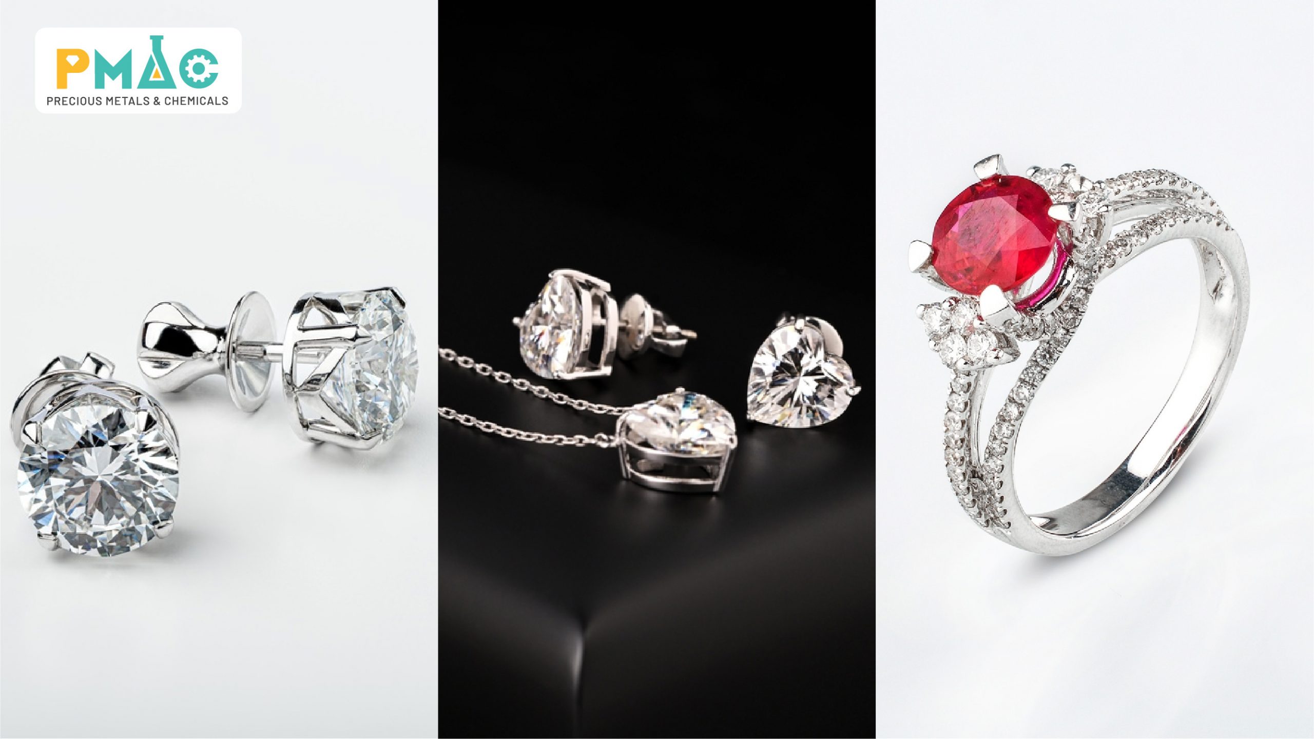 Figure 3: Three Common Applications of Platinum Plating in Jewelry Manufacturing