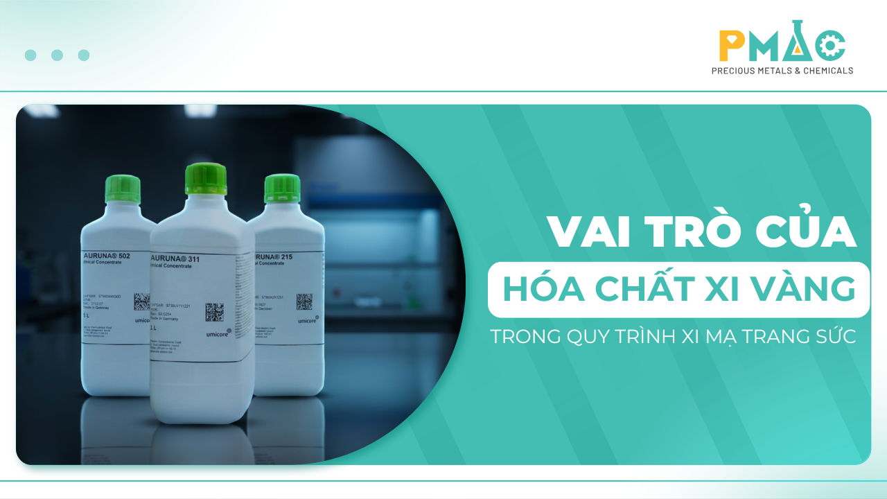 Hóa chất xi vàng