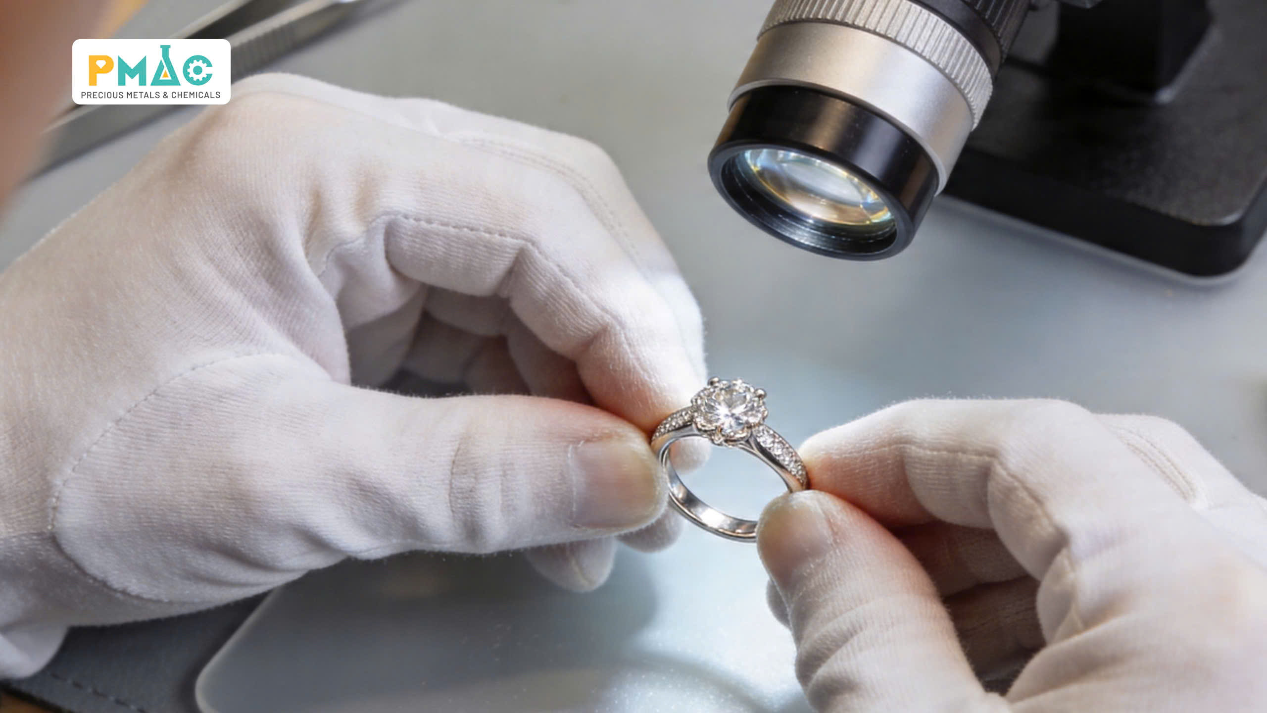 Figure 3: Quality inspection during the Rhodium plating process