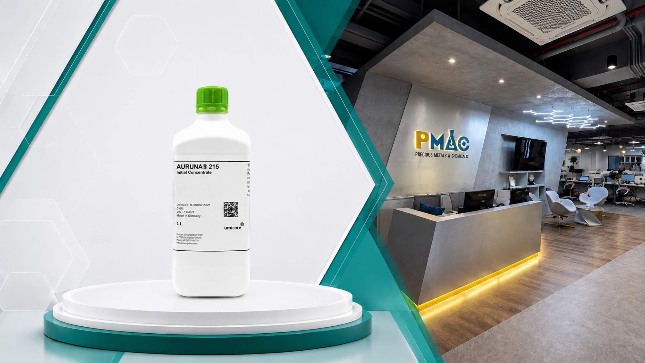 Hình 3: PMAC – đơn vị phân phối AURUNA 215 chính hãng