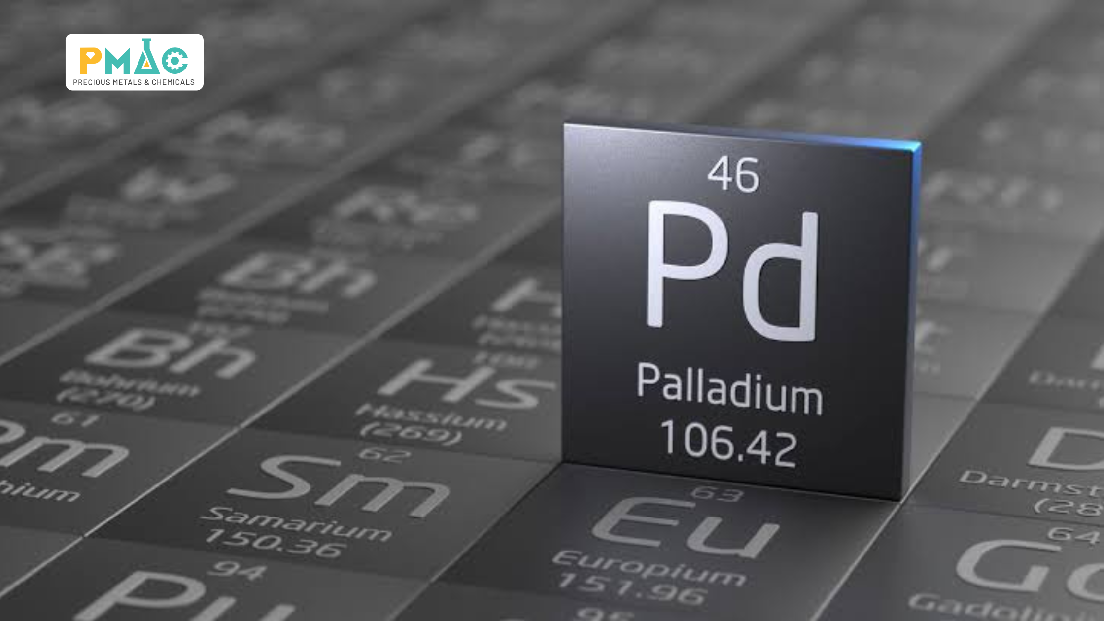 Hình 1: Kim loại palladium