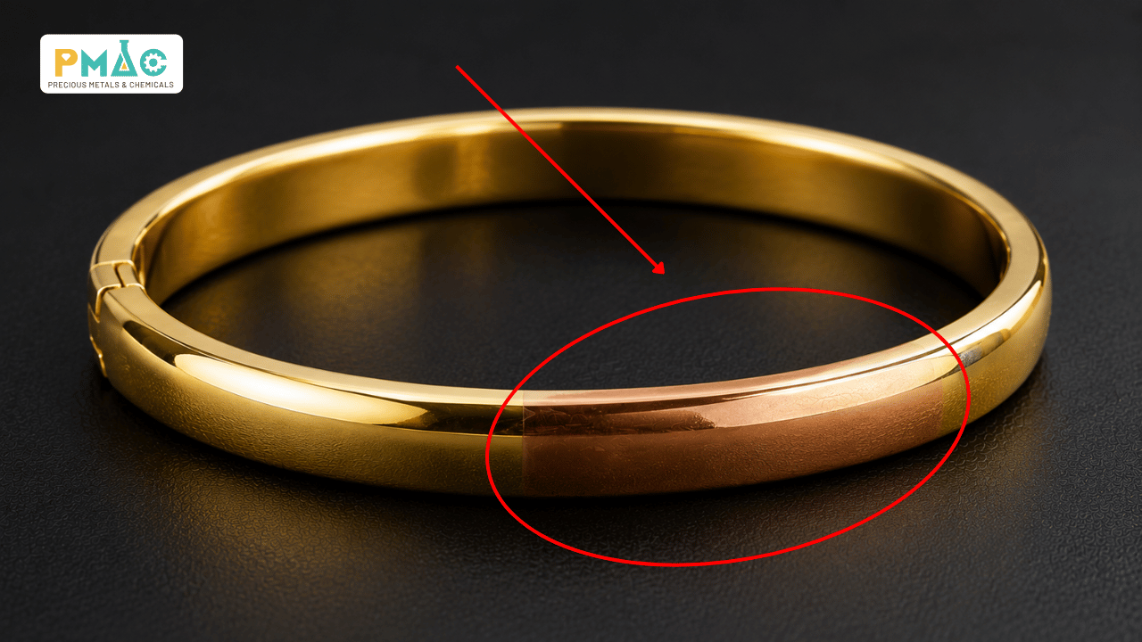 Figure 1. Defective Electroplating Sample